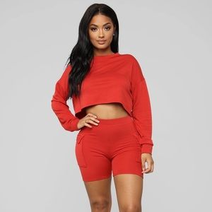 Cool N comfy cargo short set